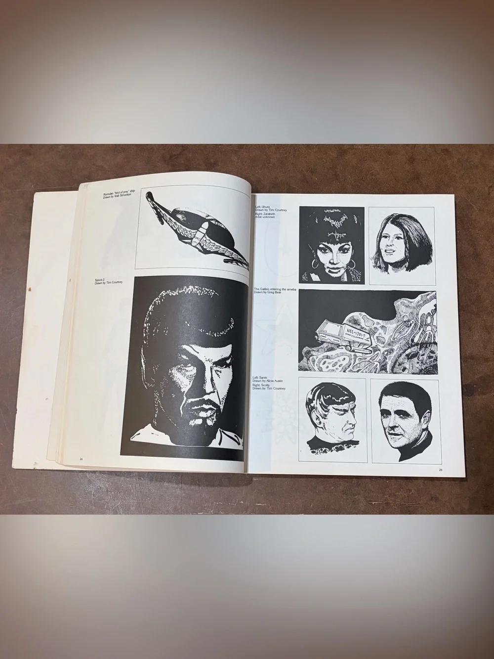 Vinatge-1976 BJO TRIMBLE- Star Trek Concordance- Based on a concept by Dorothy H